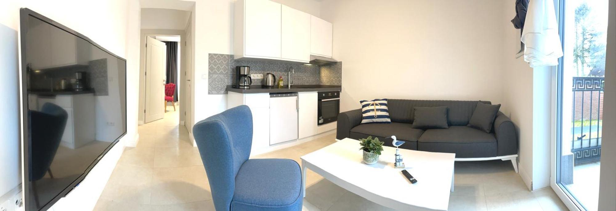 Gepflegtes und schönes Ferienapartment im Neubau Lübeck Zimmer foto